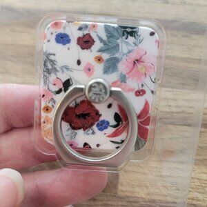 Velvet Caviar Floral & Stainless Steel Phone Grip & Stand